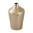 Atlas Lighting Caliza Medium Vase, Champagne Gold
