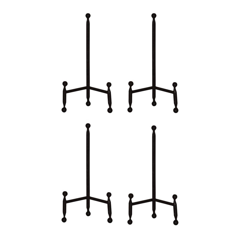 Atlas Lighting Camarena 13in Oil Rubbed Bronze Metal Easel Set of 4 | Transitional Tripod Display | Shelf & Tabletop Decor | Model AC11152-01S