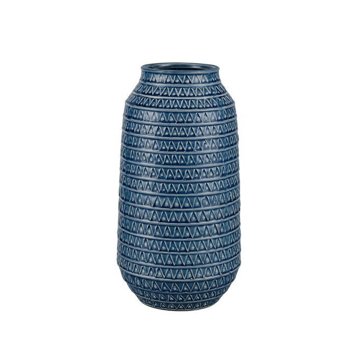 Atlas Lighting Camden Large Vase, Dark Blue