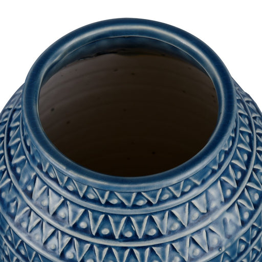 Atlas Lighting Camden Large Vase, Dark Blue