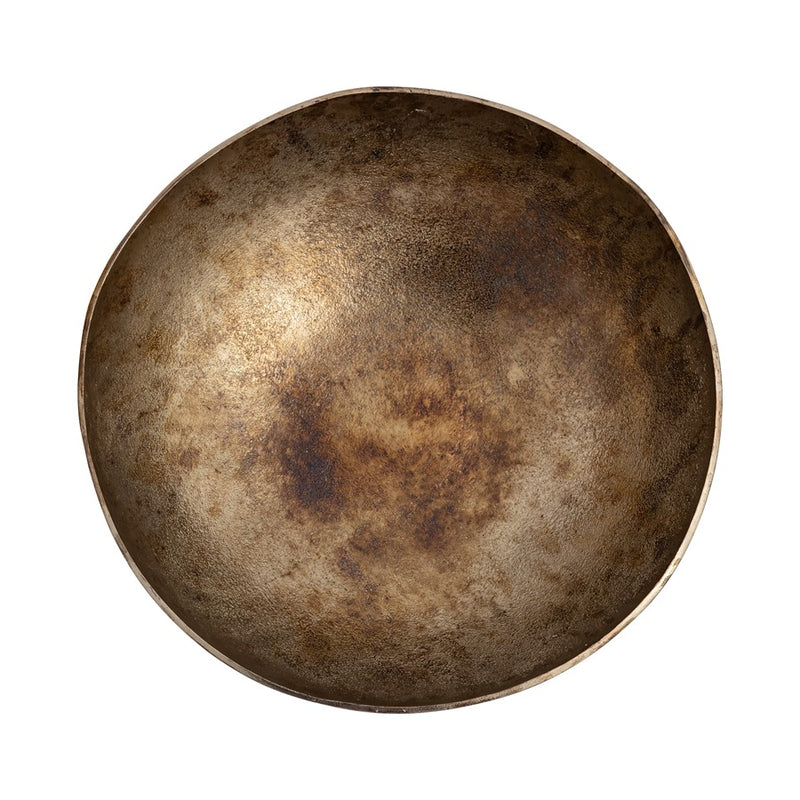 Atlas Lighting Carling Bowl Set of 3 | Oxidized Nickel Cast Aluminum | Wabi Sabi Decorative Bowls for Entryway & Coffee Table | Model AC11156-01S