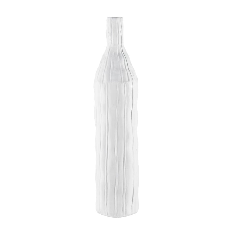 Atlas Lighting Carter Vase, Striped Black/White