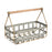 Atlas Lighting Catcliffe Basket, Set of 2, Galvanized