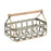 Atlas Lighting Catcliffe Basket, Set of 2, Galvanized