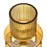 Atlas Lighting Cenon Small Vase, Yellow