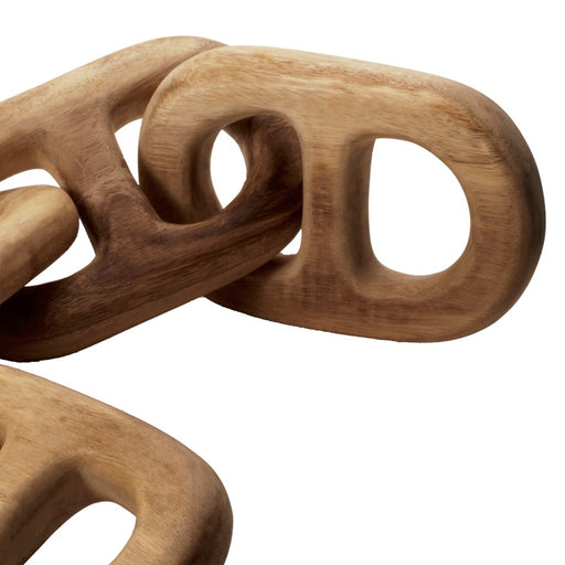 Atlas Lighting Chain Link Decorative Object, Natural