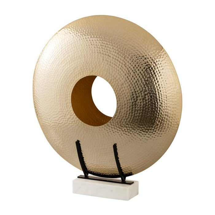 Atlas Lighting Charged Sculpture, Polished Brass