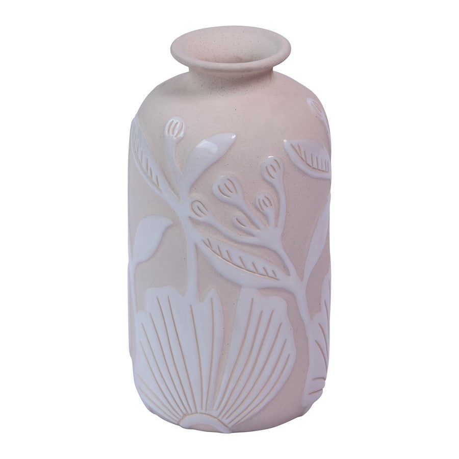 Atlas Lighting Charlotte Tall Vase, Cream