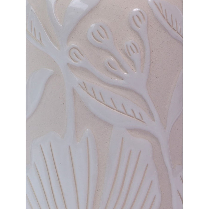 Atlas Lighting Charlotte Tall Vase, Cream