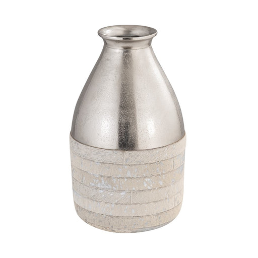 Atlas Lighting Chloe Large Vase, Silver