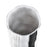 Atlas Lighting Clark Vase, Striped Black/White