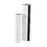 Atlas Lighting Clark Vase, Striped Black/White