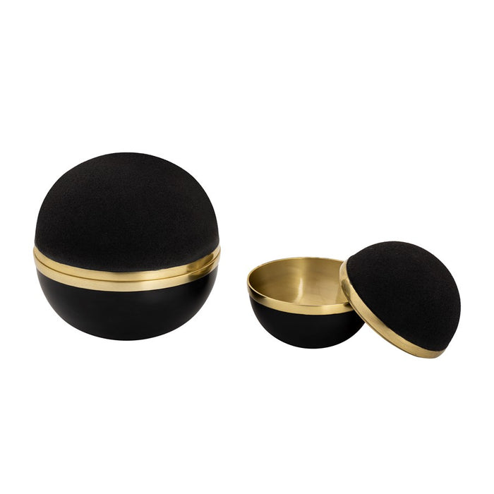 Atlas Lighting Clemmons Box, Set of 2, Black