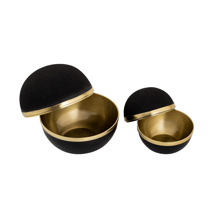 Atlas Lighting Clemmons Box, Set of 2, Black