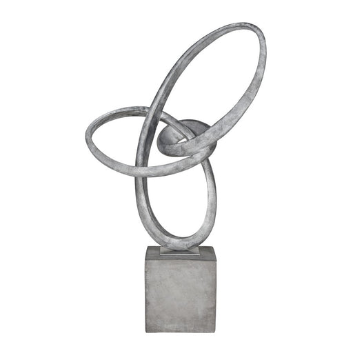 Atlas Lighting Cobey Sculpture, Silver