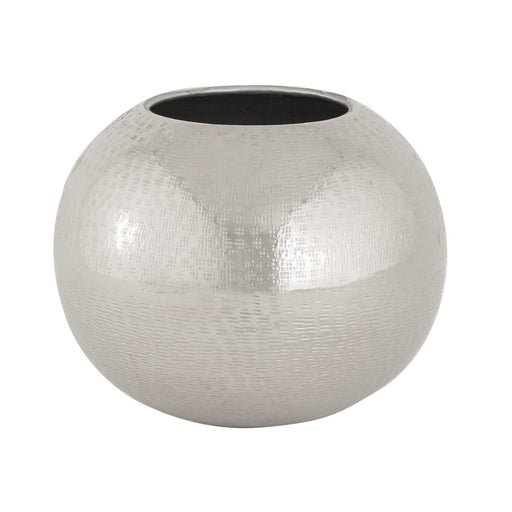 Atlas Lighting Cobia Large Vase, Satin Nickel