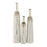 Atlas Lighting Coco Vase, Set of 3, Cream