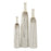 Atlas Lighting Coco Vase, Set of 3, Cream