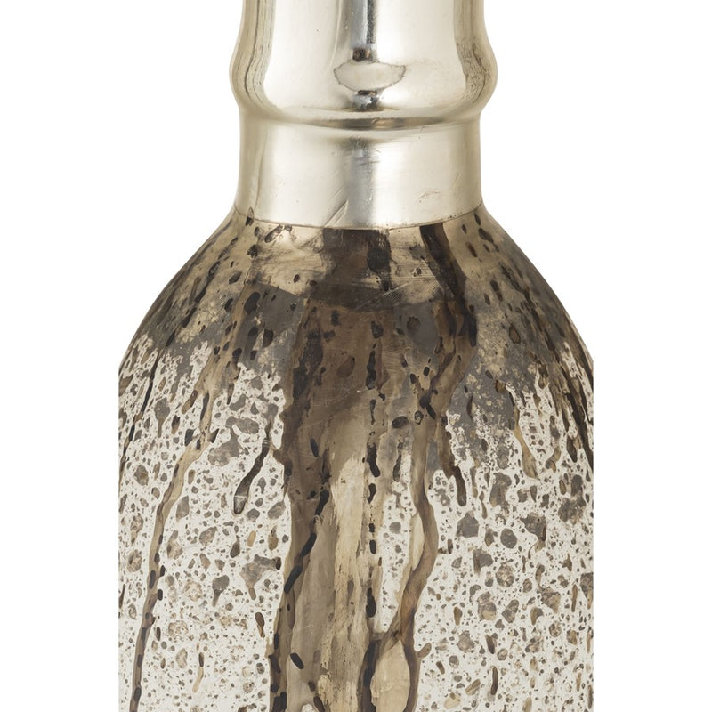 Atlas Lighting Coco Vase Set of 3 | Transitional Cream Glass with Champagne Gold | Floor & Shelf Decor | 7 x 7 x 35 in | Model AC11187-01S