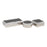 Atlas Lighting Cogar Box, Round Polished Nickel