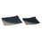 Atlas Lighting Colin Tray Set of 2, Bronze Ombre
