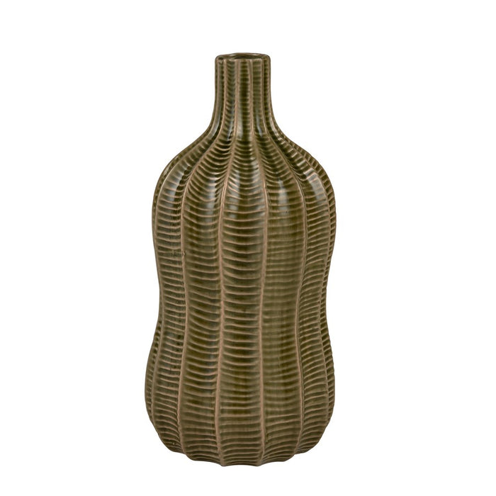 Atlas Lighting Collier Small Vase, Olive