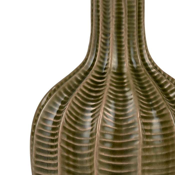 Atlas Lighting Collier Small Vase, Olive