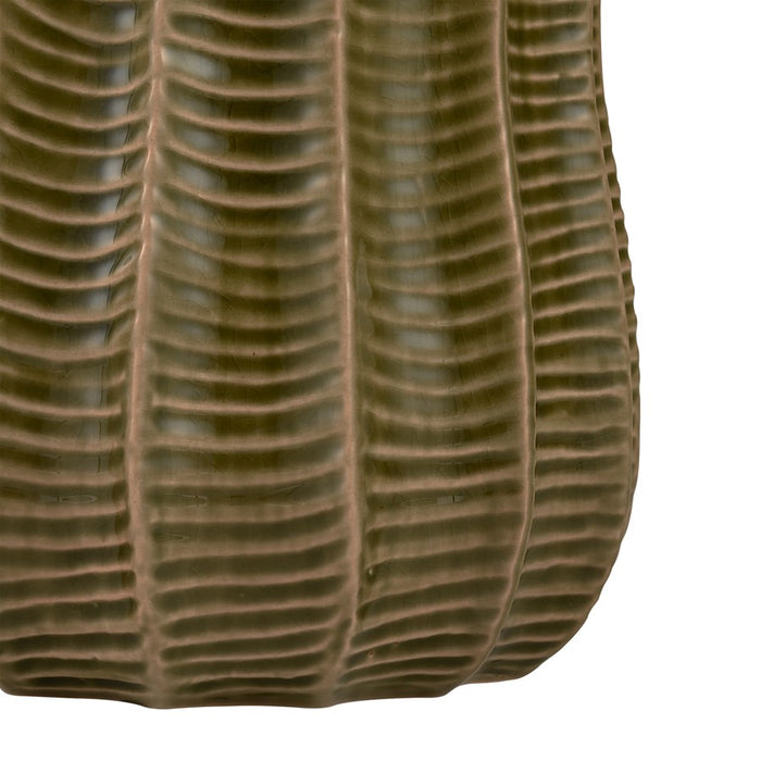 Atlas Lighting Collier Small Vase, Olive