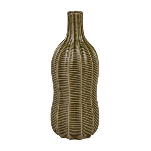 Atlas Lighting Collier Large Vase, Olive