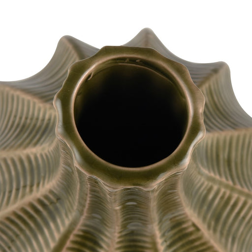 Atlas Lighting Collier Large Vase, Olive