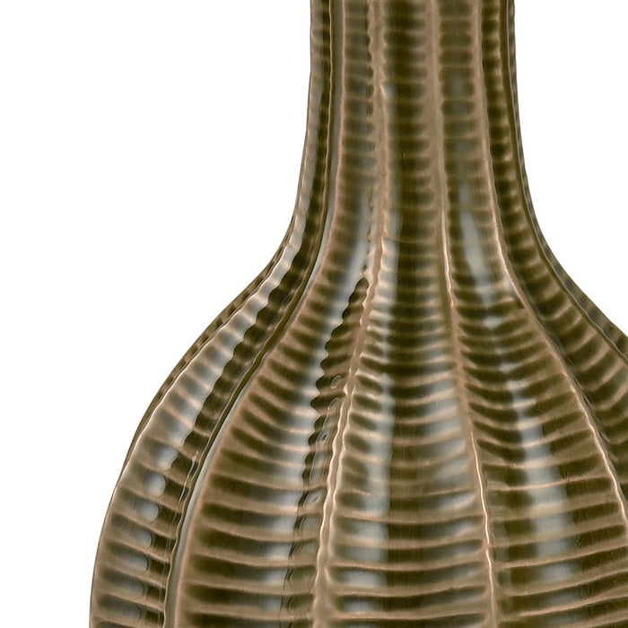 Atlas Lighting Collier Large Vase, Olive