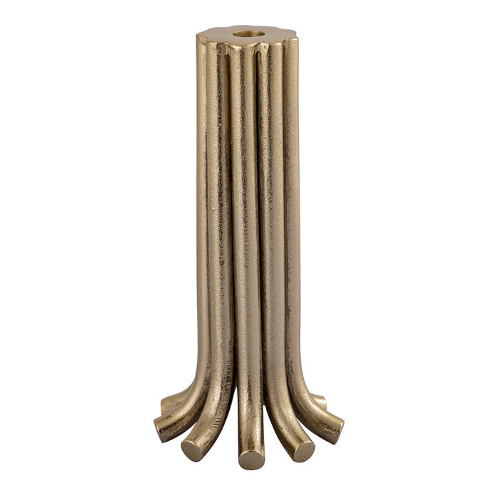 Atlas Lighting Contour Candleholder, Set of 3, Aged Brass