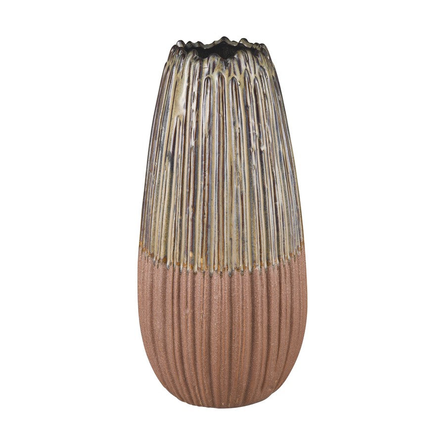 Atlas Lighting Cooper Large Vase, Champagne Gold