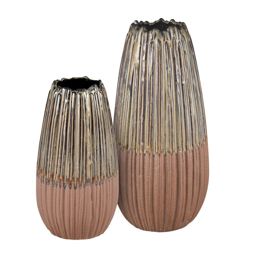 Atlas Lighting Cooper Large Vase, Champagne Gold