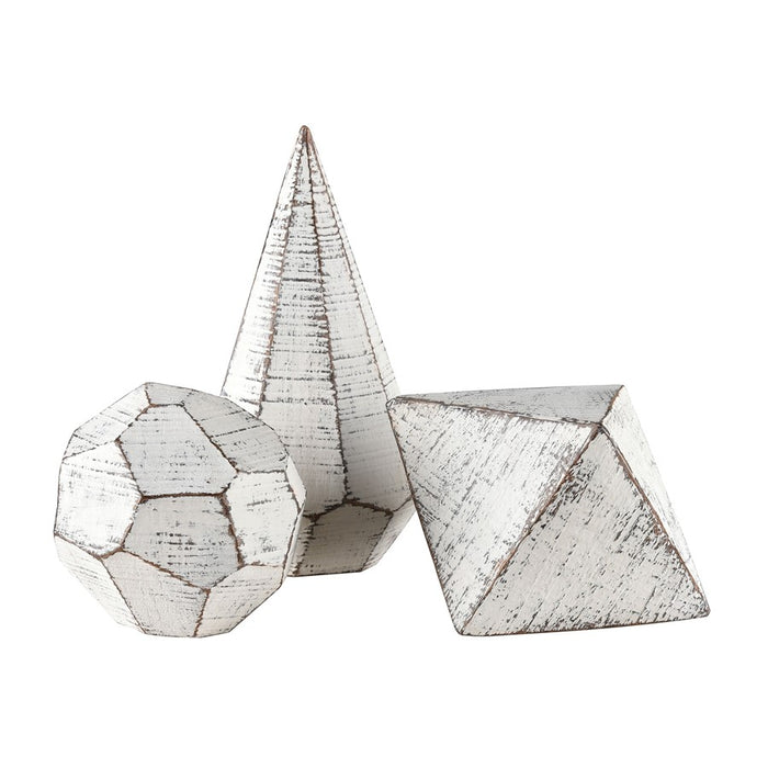 Atlas Lighting Copas Decorative Object, Set of 3, White