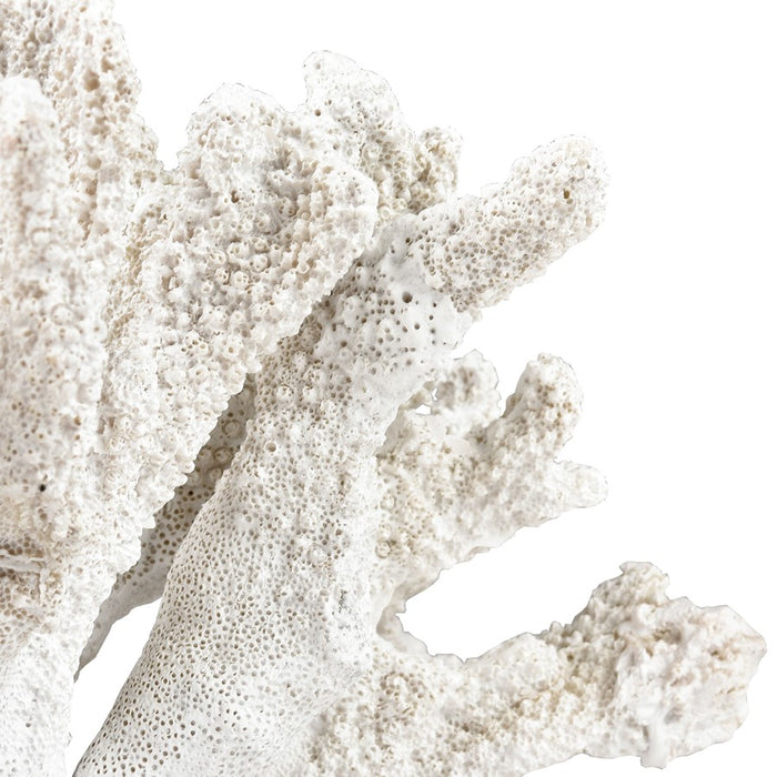 Atlas Lighting Coral Sculpture, Set of 2, White