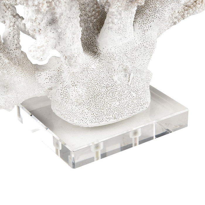 Atlas Lighting Coral Sculpture, Set of 2, White