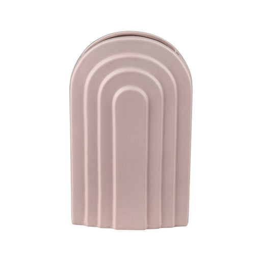 Atlas Lighting Corin Large Vase,Lt Pink