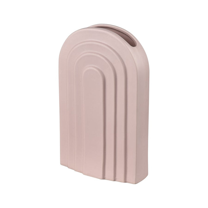 Atlas Lighting Corin Large Vase,Lt Pink