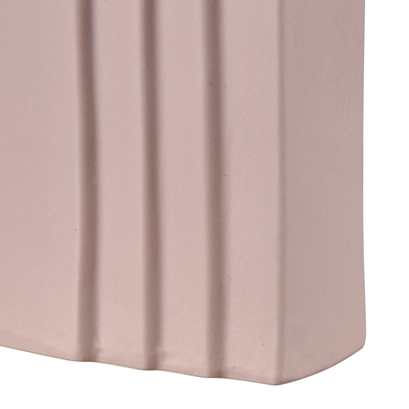 Atlas Lighting Corin Large Vase,Lt Pink