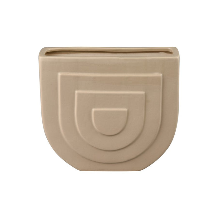 Atlas Lighting Corin Medium Vase, Beige