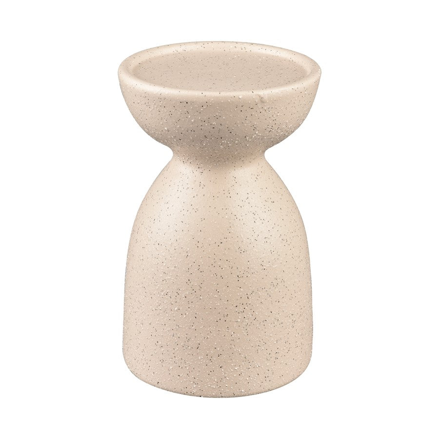 Atlas Lighting Corre Small Candleholder, Cream