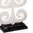 Atlas Lighting Curled Fern Candleholder, White