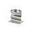 Atlas Lighting Curve Candleholder, Set of 3, Polished Nickel