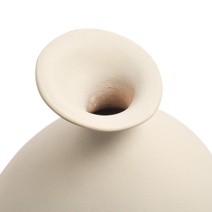 Atlas Lighting Cy Large Vase, White