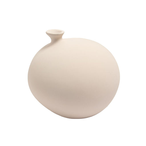 Atlas Lighting Cy Small Vase, White