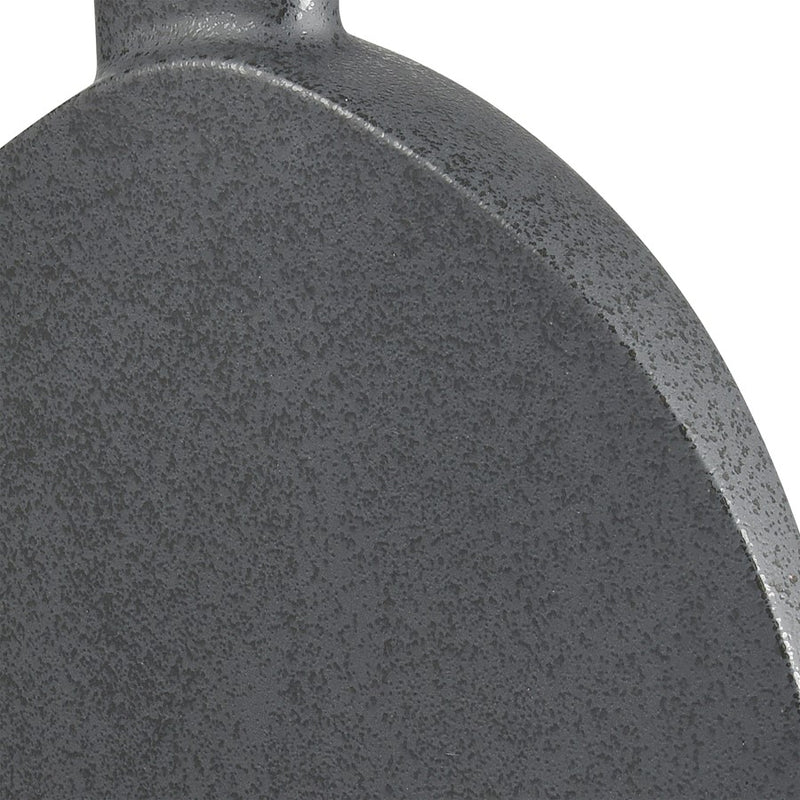 Atlas Lighting Damen Vase | Speckled Black Earthenware Ceramic | Tabletop, Console & Shelf Decor | 14 x 3 x 17 in | Model AC11225-01