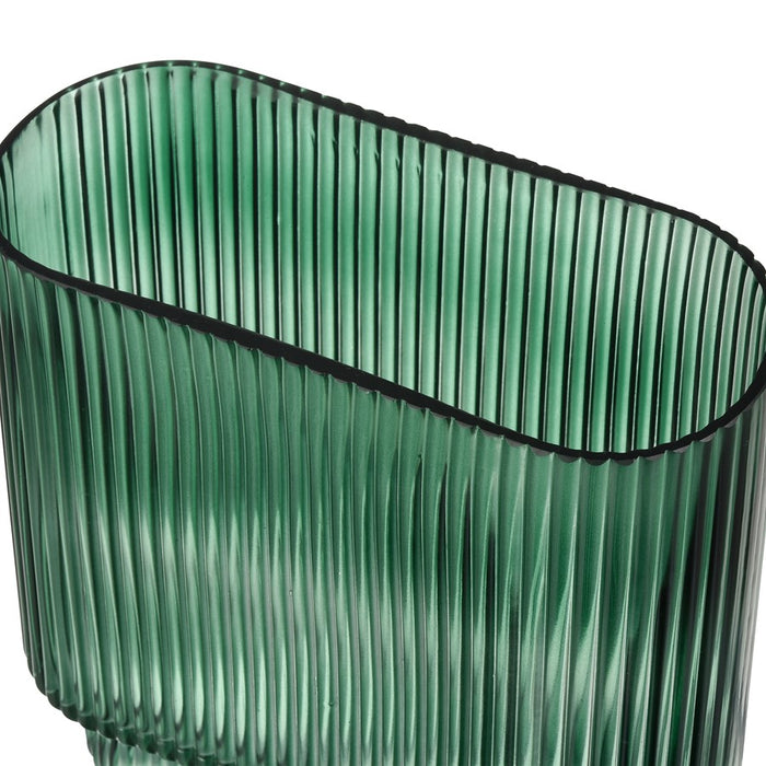 Atlas Lighting Dare Medium Vase, Green