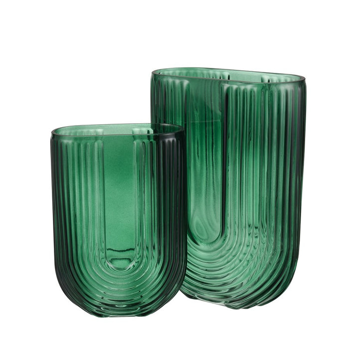 Atlas Lighting Dare Small Vase, Green