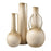 Atlas Lighting Delia Bottle III, Burnt Ivory